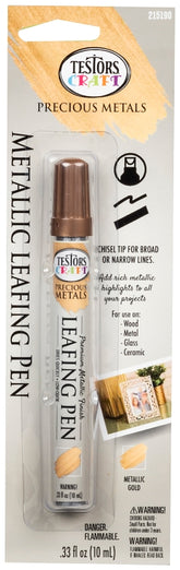 Rust-Oleum 215190 Leafing Pen, Chisel Tip, Gold